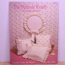 The Delicate Touch In Candlewicking Leaflet No. PW1 Craft Booklet picture