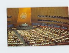 Postcard United Nations General Assembly Hall New York City New York USA picture