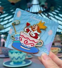 Pin Disney King of Hearts Series Cup Alice in Wonderland El 700 Disneyland Paris picture