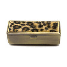 Leopard Print Boxed Travel Lipstick Case With Mirror picture
