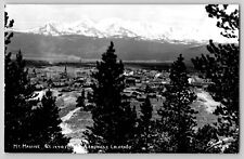 Aerial Birdseye View Mt. Massive Leadville CO RPPC Sanborn Photo Postcard W-1910 picture
