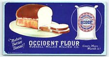 c1920 OCCIDENT FLOUR RUSSELL-MILLER MILLING CO ADVERTISING INK BLOTTER Z1462 picture