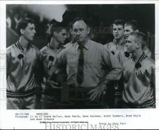 1987 Press Photo Gene Hackman and the cast of the film 