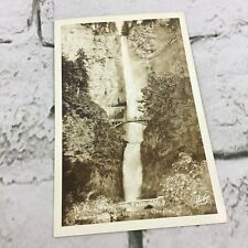 Cross & Dimmitt Multnomah Falls Oregon RPPC Vintage Postcard picture