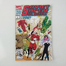 Soviet Super Soldiers #1 F/VF Special Edition Crimson Dynamo 1992 Marvel Comics picture