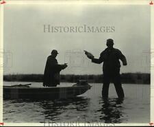 1983 Press Photo Men during duck and waterfowler hunting season - nob39643 picture