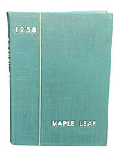 Goshen College Yearbook 1958 Maple Leaf Goshen Indiana Vintage Yearbook picture