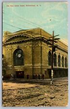 Postcard Schenectady NY New Union Railroad Depot 1914 picture