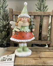 North  Pole South 10” Tall Fairy Girl Figurine picture