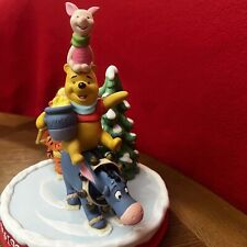 Disney’s Magic Memories “Pooh’s Skating Party”-Grolier -Eeyore -Piglet 1997 Box picture