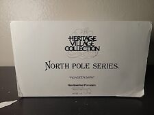 Department 56 North Pole Series REINDEER BARN No Light picture