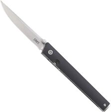 CRKT CEO EDC Folding Pocket Knife: Low Profile Gentleman's Knife Satin Blade picture