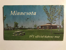 1971 MINNESOTA Official Highway Map Vintage picture