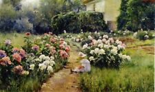 Art Oil painting Peonies-Mikhail-Berkos-Oil-Painting spring landscape art picture