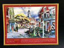 Liberty Square Walt Disney World Concept Art WDW Calendar Print Herb Ryman  picture