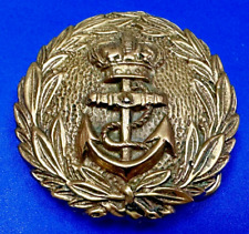 Victorian British Royal Navy Officers Belt Buckle - Unknown to me World War 1? picture