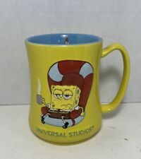 SpongeBob Squarepants Universal Studios Embossed Mug Viacom International 2008 picture