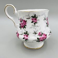 Vintage Royal Windsor Mini Pink Roses Fine Bone China Gold Tea Cup 3092 England picture