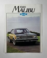 Original 1980 Chevrolet Malibu Classic Dealer Sales Brochure Catalog Booklet NOS picture