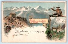 Gruss von der Schwarzensteinhütte Austria? UDB Postcard picture