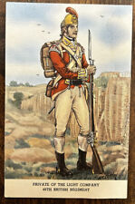 Privite Of The Light Company Postcard 46th Regiment British picture