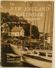 Vintage The New England Calendar For Engagements by Samuel Chamberlain, 1948 picture