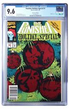 Punisher Holiday Special #1 Newsstand Edition CGC NM+ 9.6 White Pages 4359465010 picture