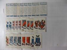 Lot of 28 Godfrey Phillips Cigarette Cards School Badges 1927 picture