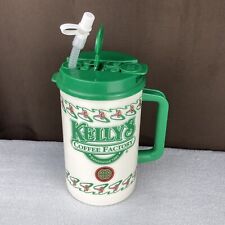 RARE Vtg 1990s Kelly's Coffee & Fudge Factory (1985) Coca-Cola Tumbler Cup Mug picture