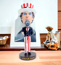 Royal Bobbles Uncle Sam Bobblehead  Polynesin Limited Edition  Multicolor Used. picture