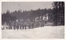 Pre-WWII Snapshot Photo 30th INFANTRY 3rd DIVISION YOSEMITE 1930s California 234 picture