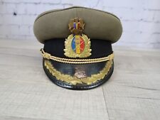 ROMANIAN Army Dress Hat Col Dumitru Popescu 1883 - 1970 VERY RARE Great History picture