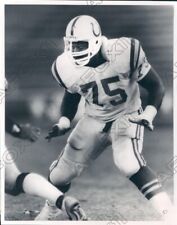 1986 Indianapolis Colts Football Player Tackle Chris Hinton Press Photo picture