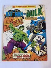 Batman Vs The Incredible Hulk, DC Special Series #27, 1981. High Grade. See Pics picture