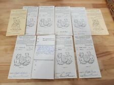 Student Report Cards-(10) Vintage-1960's-Portland Public School-Capitol Hill  picture