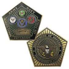 U.S. Pentagon Challenge Coin Dept of Defense Army Navy Marines Collectible Coin picture