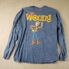Disney Parks TOY STORY Sheriff Woody Spirit Jersey Shirt Men XL Grunge Destroyed picture