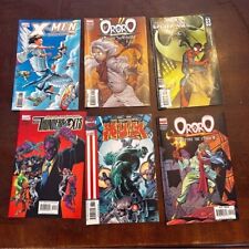 Set 6 Marvel X men, Hulk, Ororo, spider man, Thunderbolts vintage comic books picture