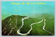 Whiteface Mountain Memorial Highway Aerial View New York Vintage Postcard NY  picture