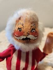 Vintage 1971 USA Annalee Mobilitee Doll Poseable Santa Claus MCM Christmas picture