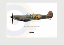 Warhead Illustrated SE Spitfire Mk.1a 603 Sqn RAF Aircraft Print picture