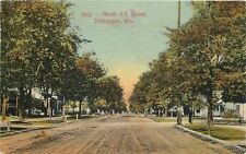 Sheboygan Wisconsin~North Sixth Street is Wide Dirt Road~Homes c1910 PC picture