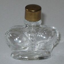 Vintage Mini Glass Perfume Bottle & Brass Cap Prince Matchabelli 1950s 1/8 OZ  picture
