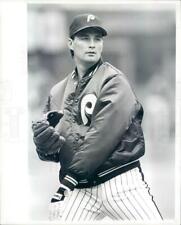 1986 Press Photo MLB Philadelphia Phillies Pitcher Don Carman - rkf12647 picture