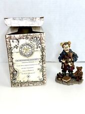 1997 Boyds Bears & Friends “T.H. ‘Bean’…The Bearmaker Elf” Resin Figurine picture