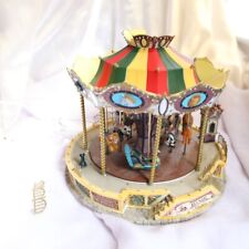 READ Lemax Village Collection BELMONT CAROUSEL Animated Musical RARE Vintage picture