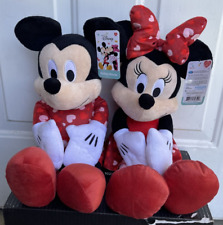 Disney Parks Mickey & Minnie Mouse  Plush Set picture