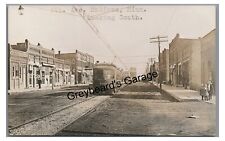 RPPC Added Trolley 6th Avenue MADISON MN Minnesota Real Photo Postcard picture