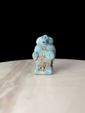 Egyptian God Thoth in the form of baboon with Ancient Djed pillar symbol picture
