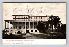 Petoskey MI-Michigan, The New Arlington Hotel Advertising Vintage c1909 Postcard picture
